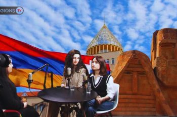 Нина и Шогер не предполагали, что в Ереване им придется делать то же самое. «Документалисты из Арцаха»