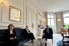 Секретарь Совета Безопасности РА и советник президента Франции коснулись региональных развитий