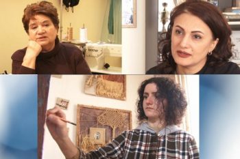 Ստեղծագործ կանայք, ովքեր առժամանակ վայր դրեցին վրձինն ու թիկունք դարձան հայ զինվորին. տեսանյութ