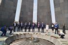 Թբիլիսիի քաղաքային խորհրդի նախագահ Գիորգի Տղեմալաձեն այցելեց Հայոց ցեղասպանության հուշահամալիր